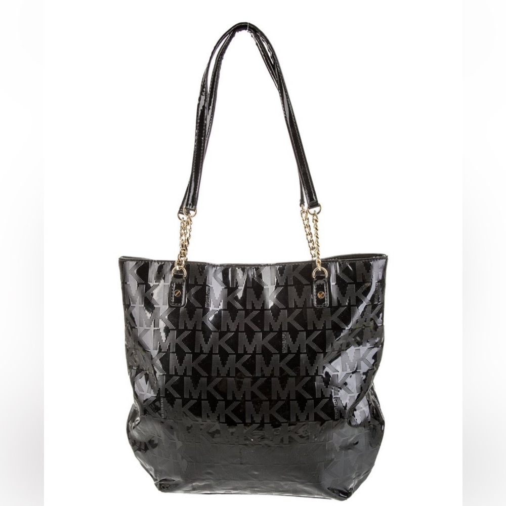 Michael Kors Black Tote Bag signature